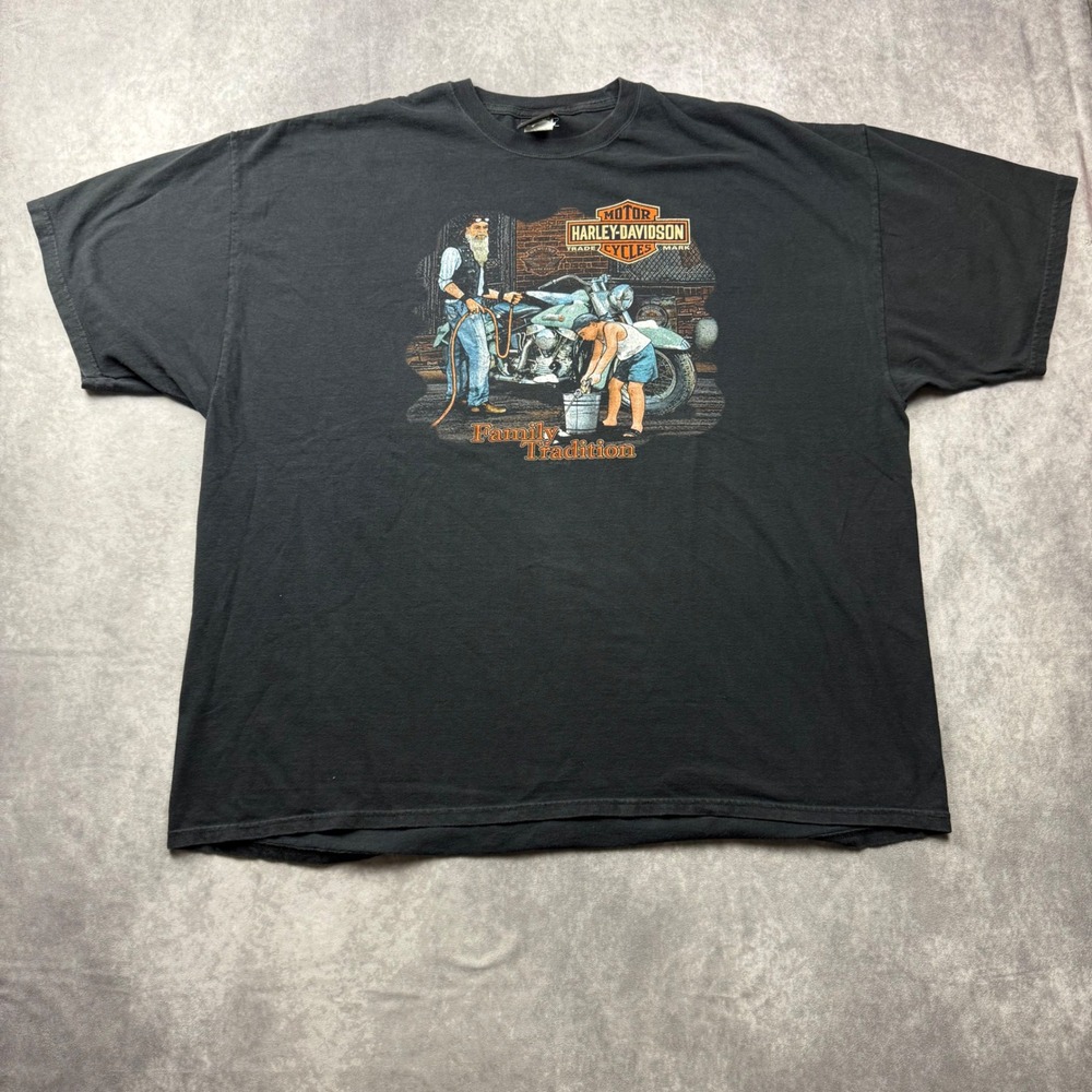 Harley-Davidson Grand Canyon Arizona Whiskey Row T-Shirt Black 3XL 2009 Eagle